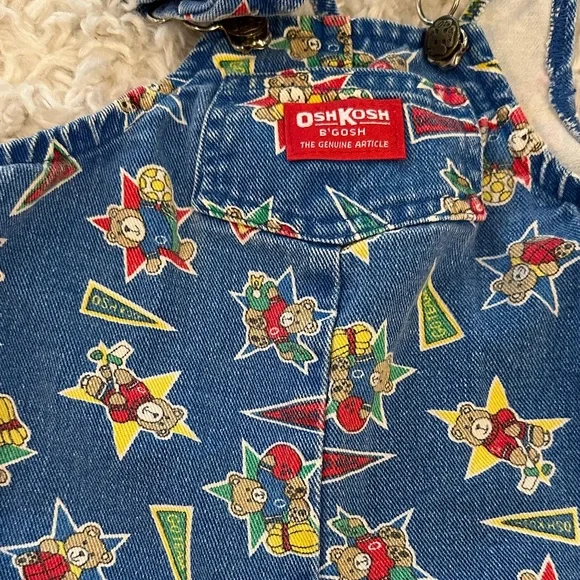 OshKosh Bear Vintage Overalls - Picture 2 of 4